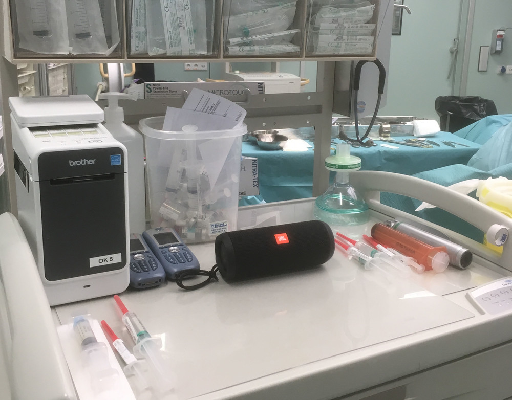 Muzikale ondersteuning endoscopie en uitslaapkamer