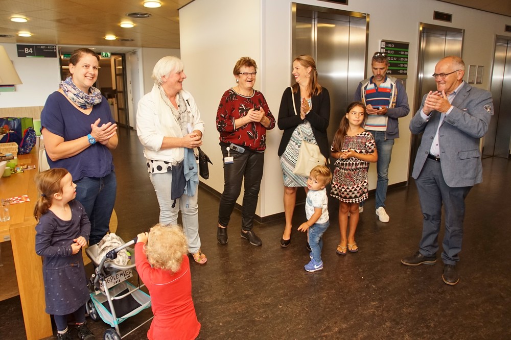 Ook de ouders waren er bij op zaterdag 2 september 2017