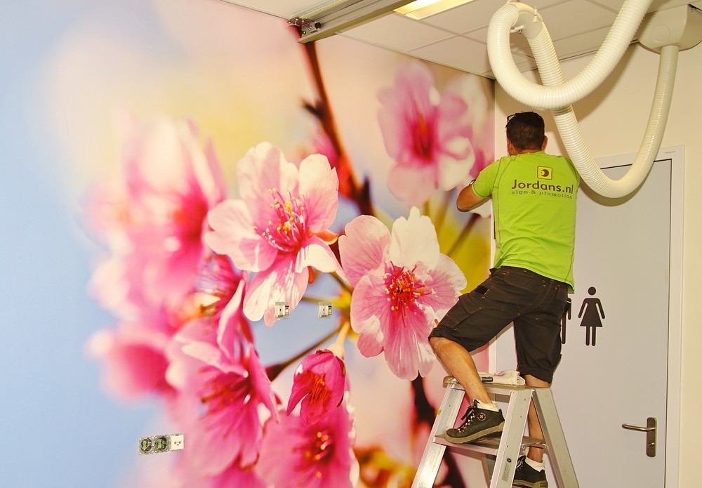 Kamer 2. Jordans is bijna gereed. Fotot Gijs Hoogland.