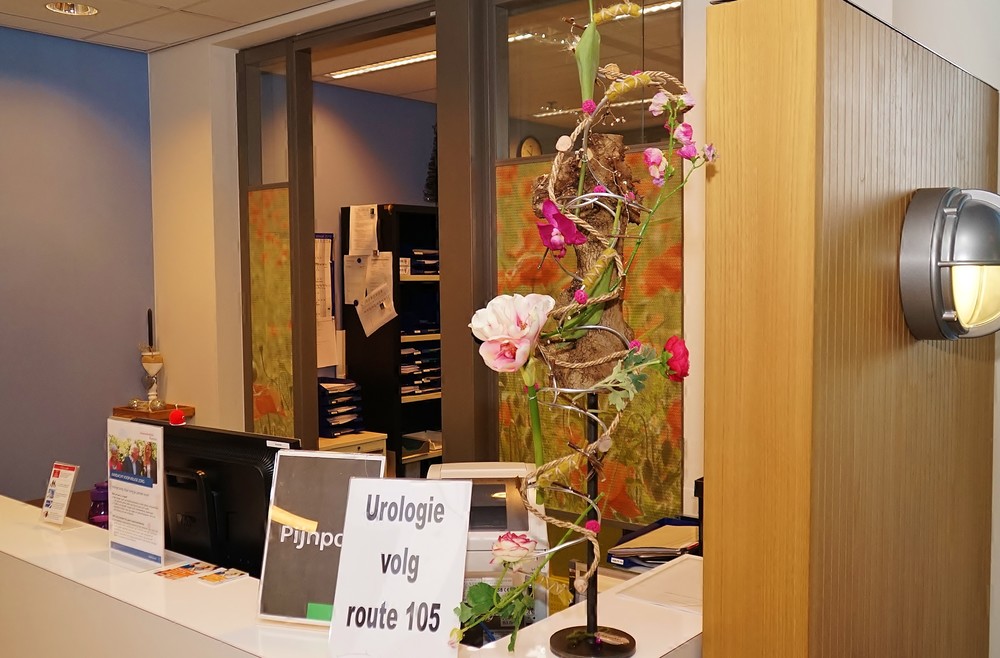 Decoraties in het ziekenhuis (juni-september)