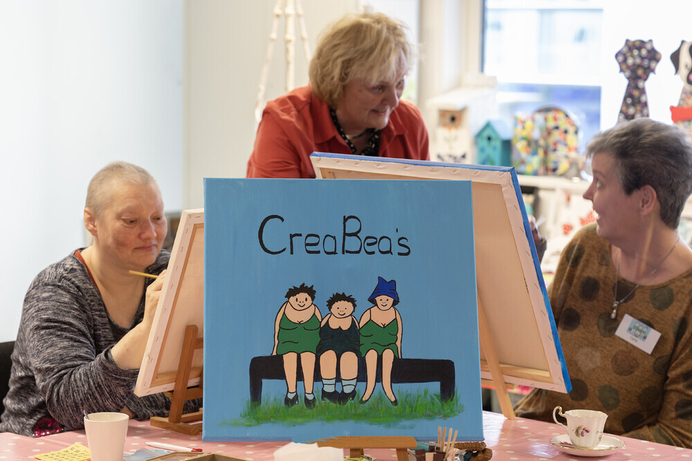 Creatieve workshops voor oncologiepatiënten
