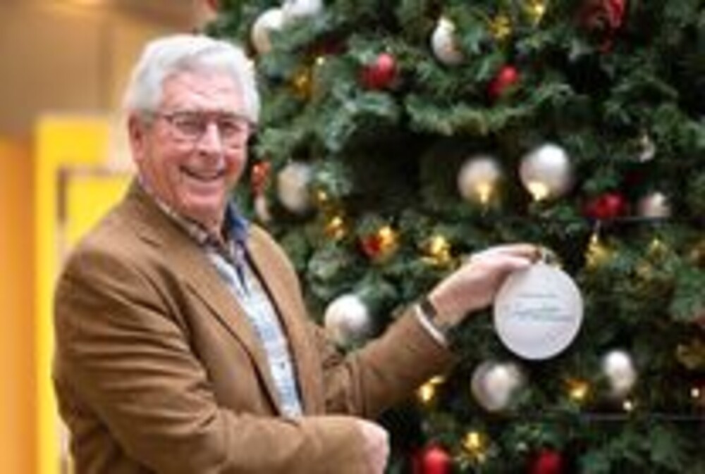 Reuze kerstboom in het atrium