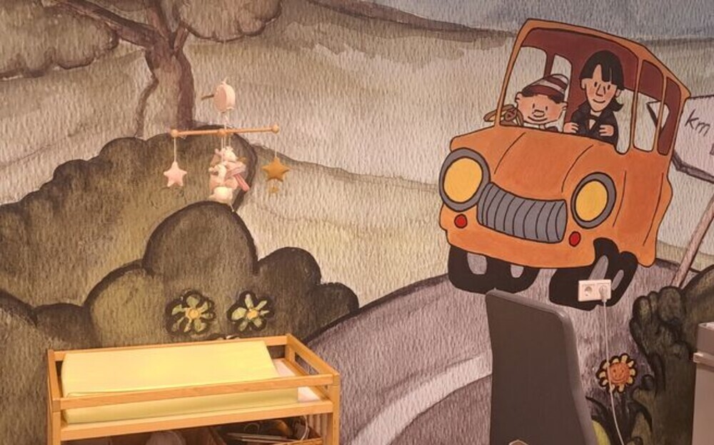 Spelmateriaal kinderkamer poli bloedafname