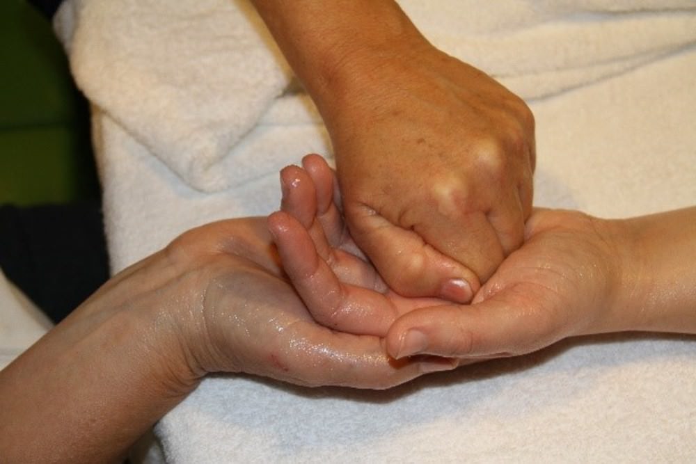 Stoel- en handmassages voor patiënten (2018)