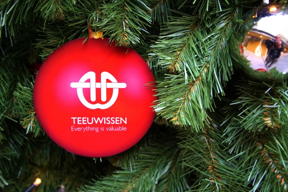 Reuze kerstboom in het atrium (2017)