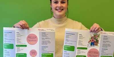 Pilot menukaart voor broodmaaltijden