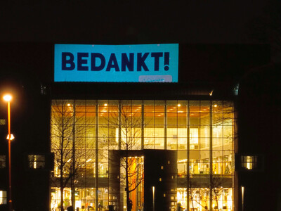 Bedankt - bedankt - bedankt   Foto Gijs Hoogland