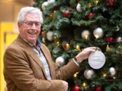 Reuze kerstboom in het atrium