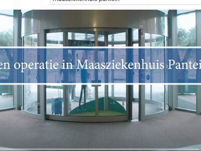 Een operatie in Maasziekenhuis Pantein