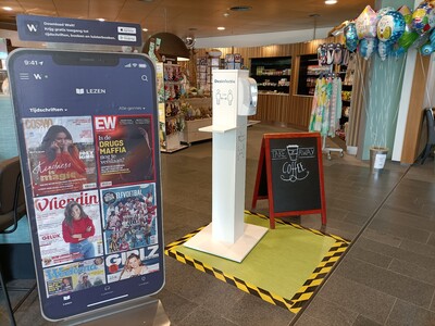 Tijdschriften en boeken lezen en luisteren dankzij Wait-app 