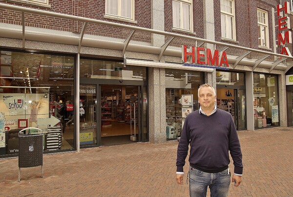 Maarten Pieper voor de HEMA Boxmeer