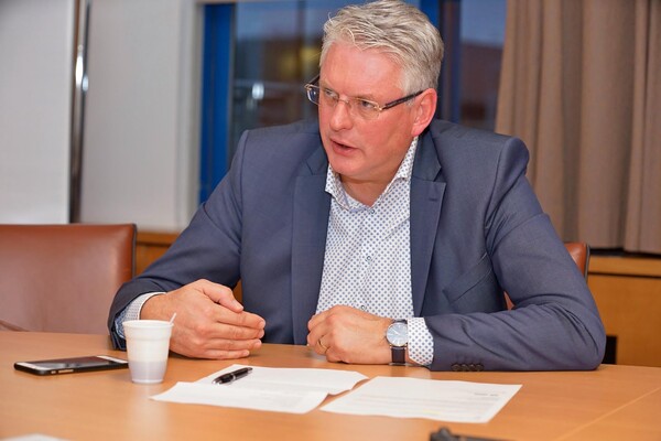 Martin van Collenburg in gesprek met Lisette